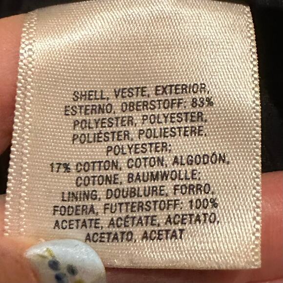 Maeve Anthropologie Black and White Tribal Stripe Mini Skirt Women's 4 - Picture 6 of 6